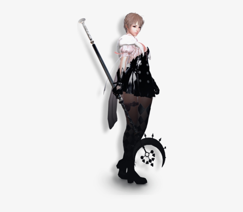 Evie Is A Magic Caster Who Wields A Staff Or A Battle - Vindictus Evie Staff, transparent png #3423757