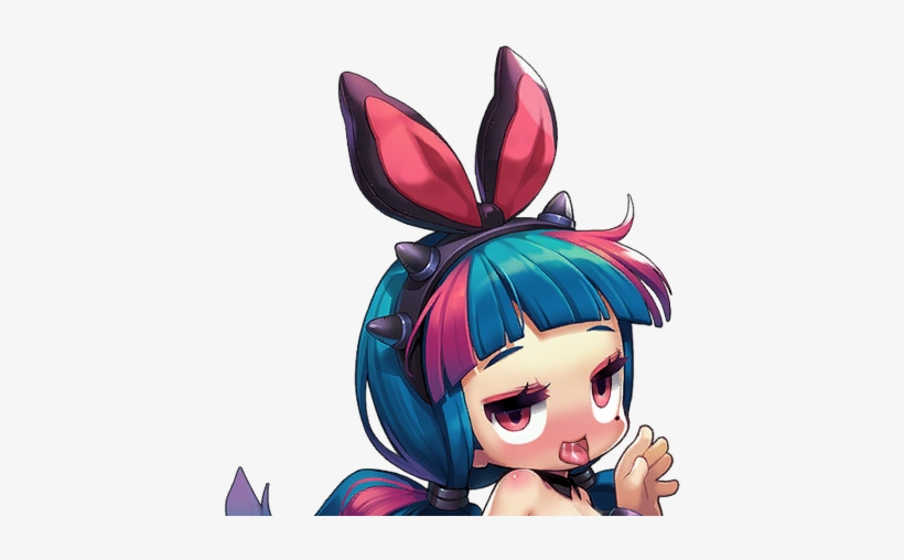 Not Too Into The "t H I C C" Meme Myself, I'm More - Maplestory 2 Bunny Girl, transparent png #3423774