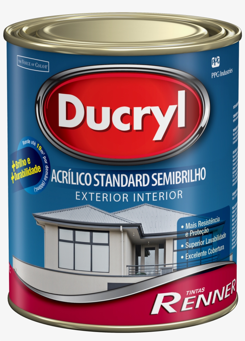 Hr - Tinta Ducryl Semi Brilho, transparent png #3423821