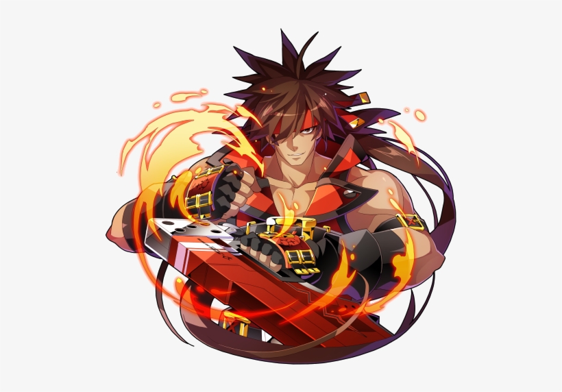 Illust Sol Badguy 01 - Fantasy War Tactics, transparent png #3423879