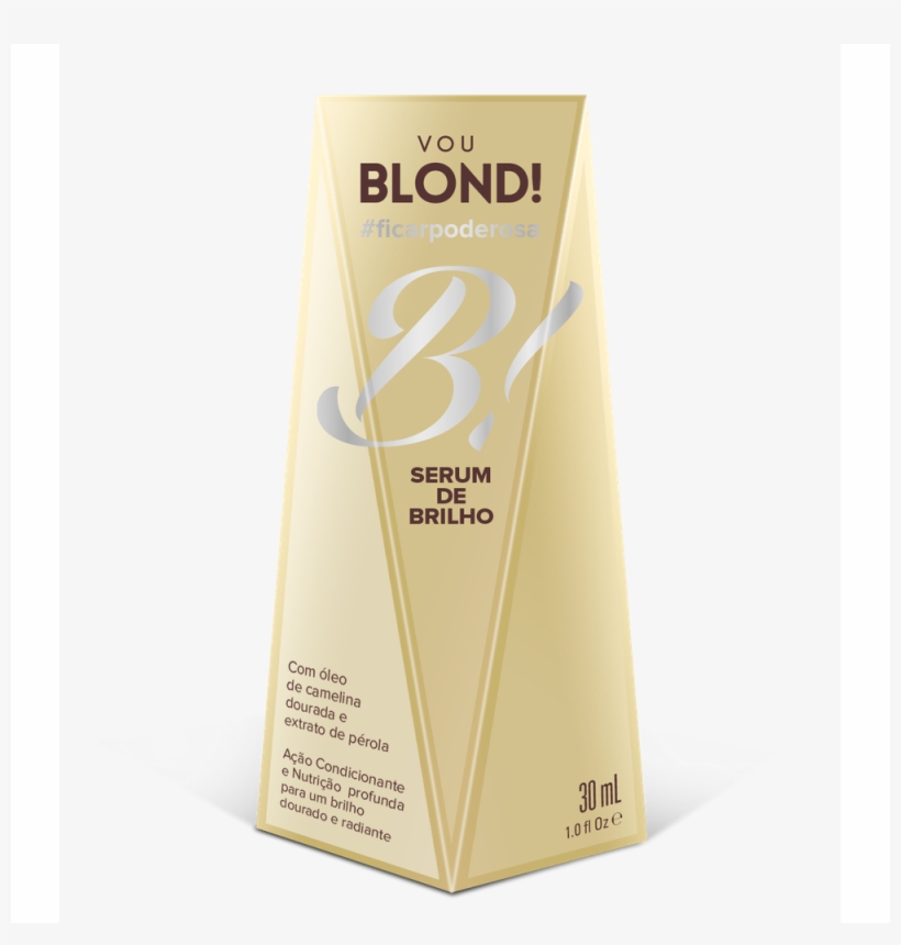 Reparador De Pontas Vou Blond Serum De Brilho - Embelleze, transparent png #3423905