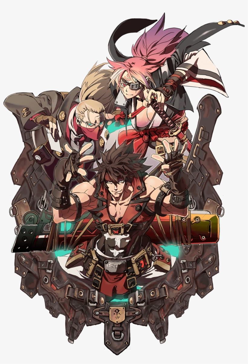 Guilty Gear Xrd Rev2 Sol, Answer And Baiken Art - Guilty Gear Xrd Rev 2, transparent png #3424011