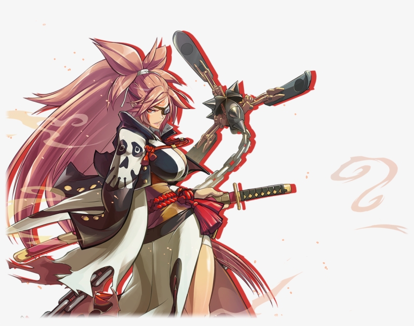 Baiken Img01a - Guilty Gear, transparent png #3424210