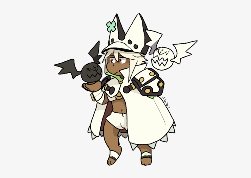 Some Mini Guilty Gear Stuff For A Con - Cartoon, transparent png #3424533