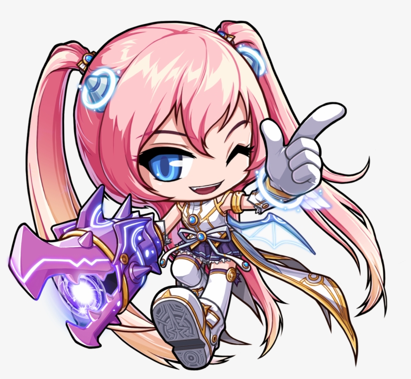 Angelic Buster - Maplestory Angelic Buster, transparent png #3424696