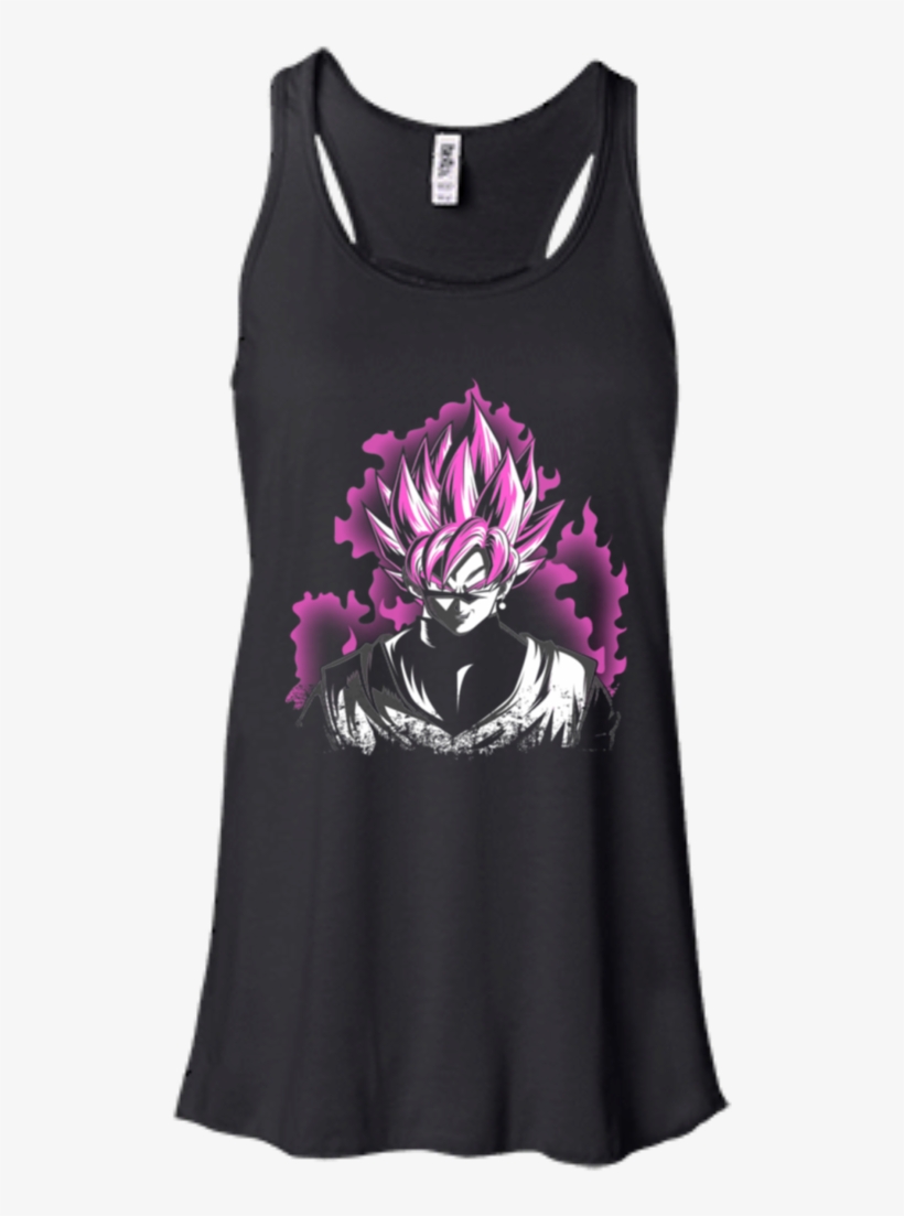 Goku Black T Shirt Super Saiyan Rose T Shirt Hoodie - Cute Monogrammed Tank Top, transparent png #3424739
