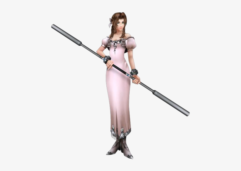 However, Aerith Still Has Her ◊ Womanly - Dissidia 012 Aerith, transparent png #3424914