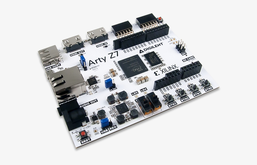 Apsoc Zynq-7000 Development Board For Makers And Hobbyists - Digilent Arty Z7 Zynq-7000 Development Board, 410-346-20, transparent png #3424940