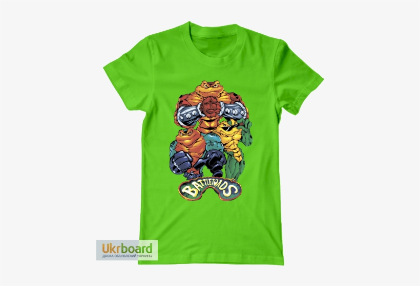 Мужская Футболка Battletoads В Ичня Черниговская Обл - Rare G-4074 Sega Mega Drive Battletoads, transparent png #3425085