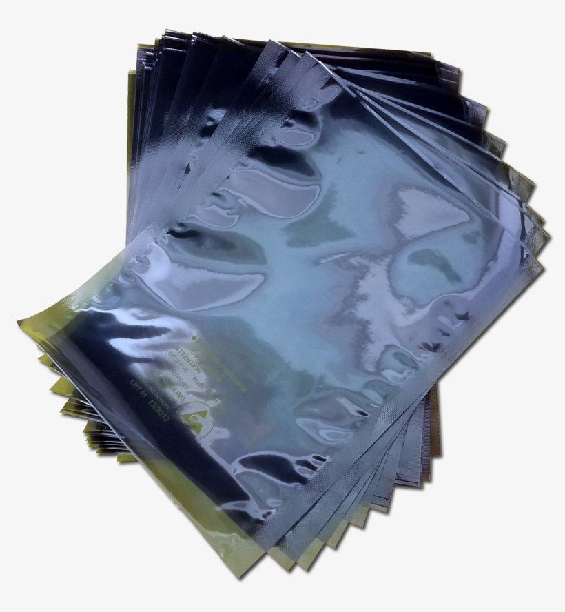 Transparent Static Shielding Bags, Esd Bags, 3 Mil - Antistatic Bag, transparent png #3425244