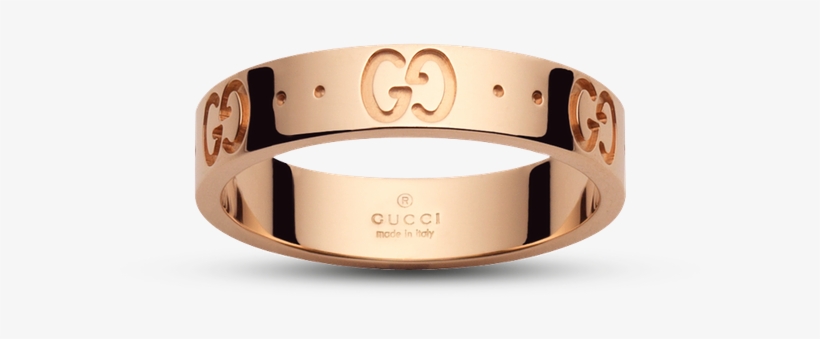 Gucci Icon Ring - Gucci Gold Band, transparent png #3425725
