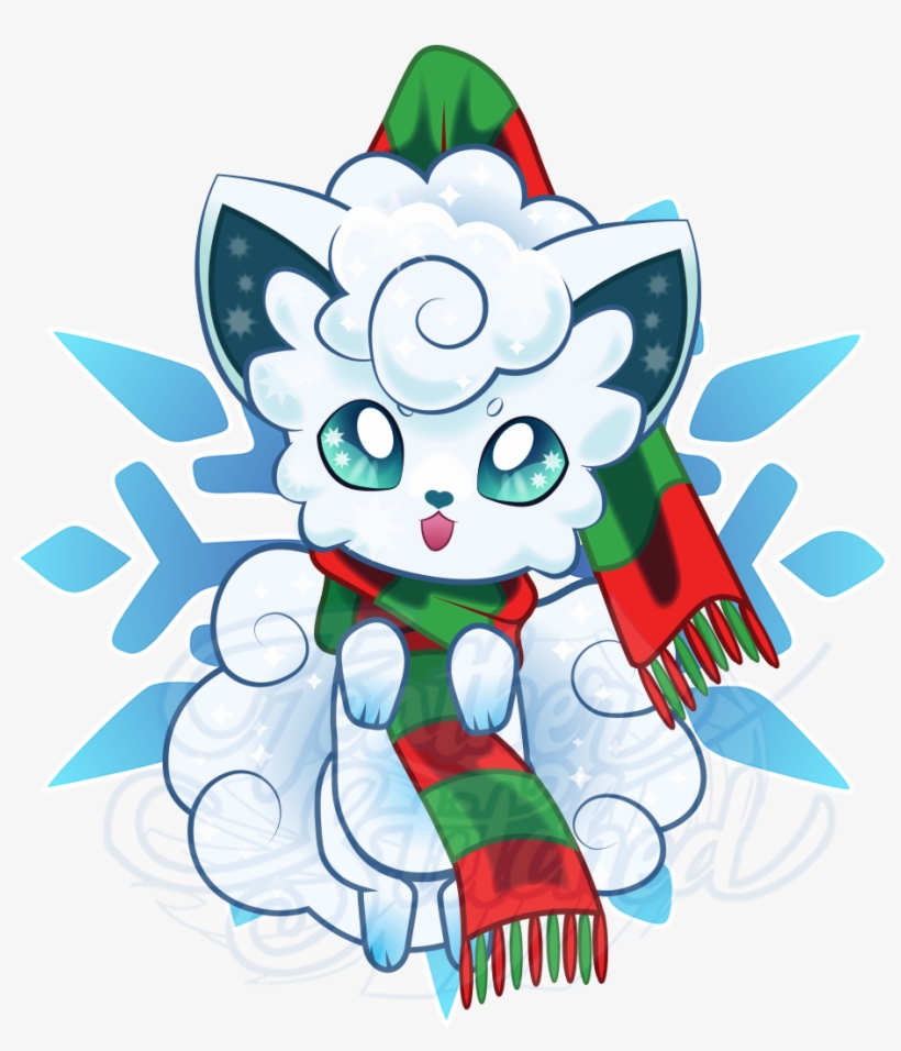 alolan vulpix christmas