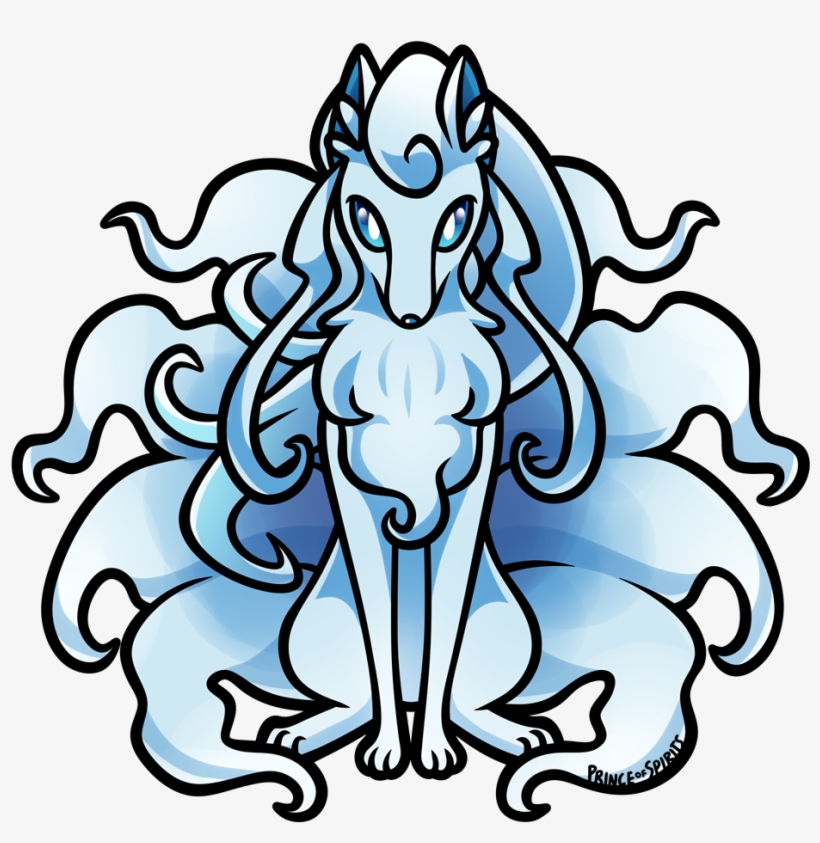 “ An Alolan Ninetales, To Match The Alolan Vulpix I - Ninetales, transparent png #3426046