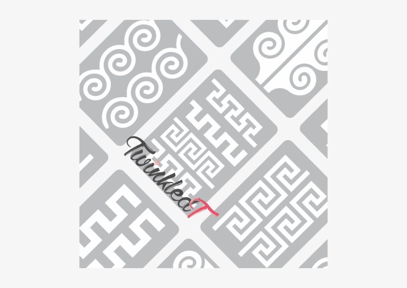Greek Borders Variety Vinyls - Original Heartbeat Nail Vinyls By Twinkled T - 1 Sheet, transparent png #3426133