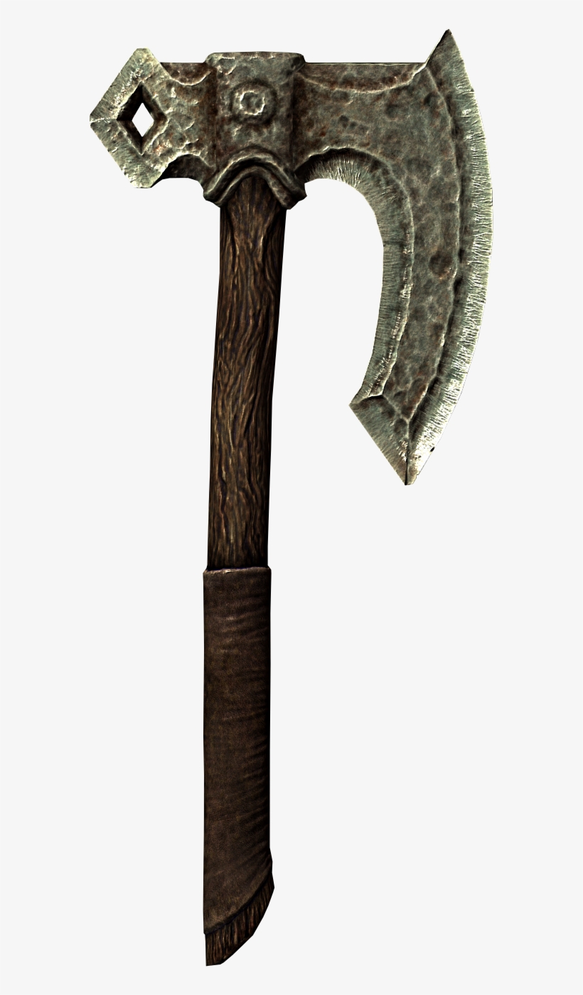 -iron War Axe Http - Rusty Battleaxe Dnd, transparent png #3426632