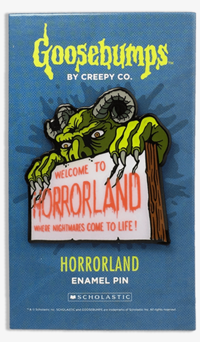 Goosebumps® Horrorland Enamel Pin - Goosebumps Horrorland Pin, transparent png #3427021