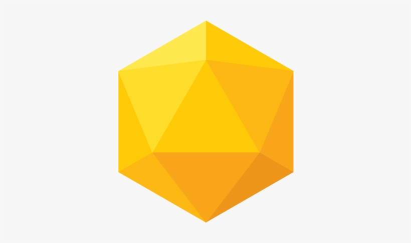 Icosa - Icosahedron Icon, transparent png #3427167