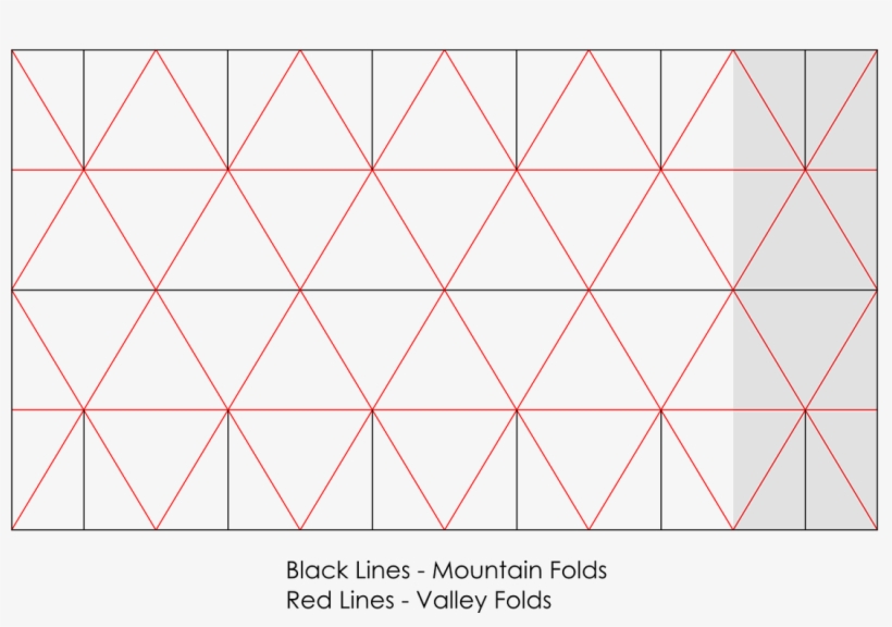 Origami Icosahedron Crease Pattern - Step By Step Origami Icosahedron, transparent png #3427599