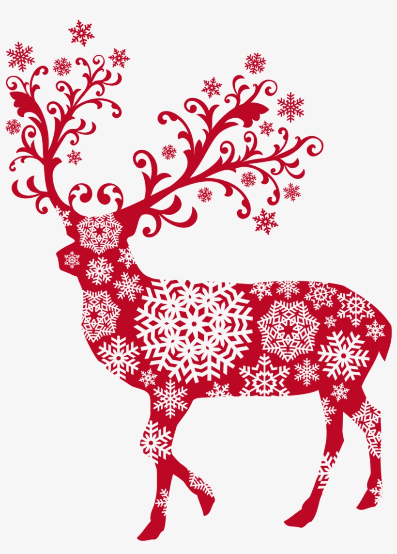 Deer Christmas, transparent png #3428229