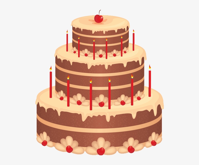 Free Download Birthday Cake Vector Clipart Birthday - Birthday Cake Vector, transparent png #3428604