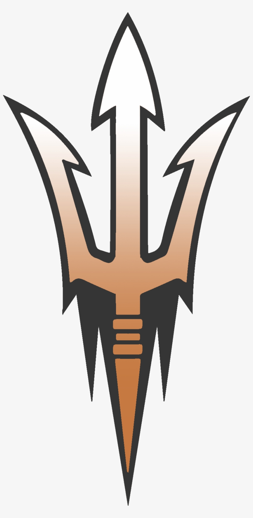 Black Copper Asu Desert Fuel - Arizona State Logo, transparent png #3428660