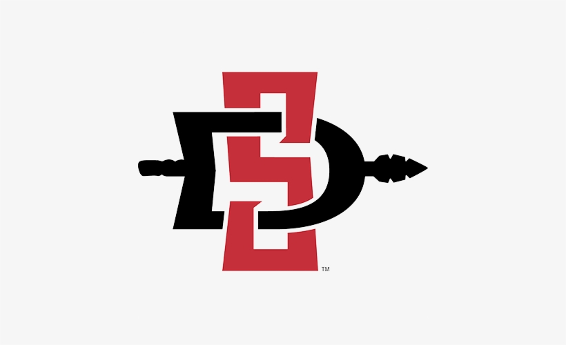 San Diego State Aztecs - Fathead 89-01339 San Diego State Aztecs Teammate Logo, transparent png #3429108