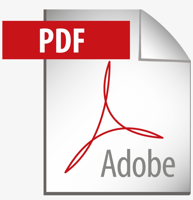 Adobe Pdf Logo - Pdf File Icon Vector, transparent png #3429213