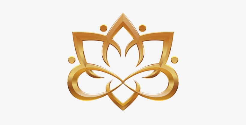 Golden Lotus Logo - Лотос Знак, transparent png #3429216