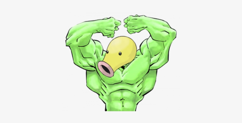 Bellsprout - Muscular Bellsprout, transparent png #3429798