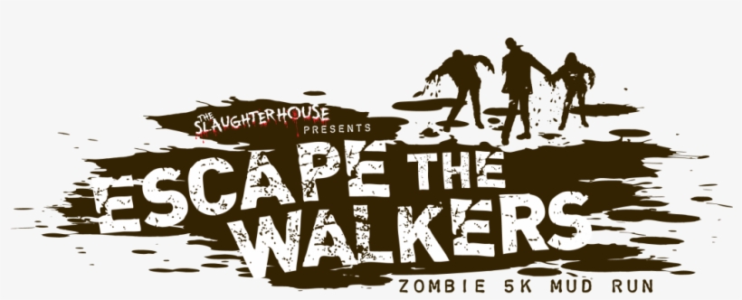 Zombie Run - Zombie Walkers Logo, transparent png #3430180