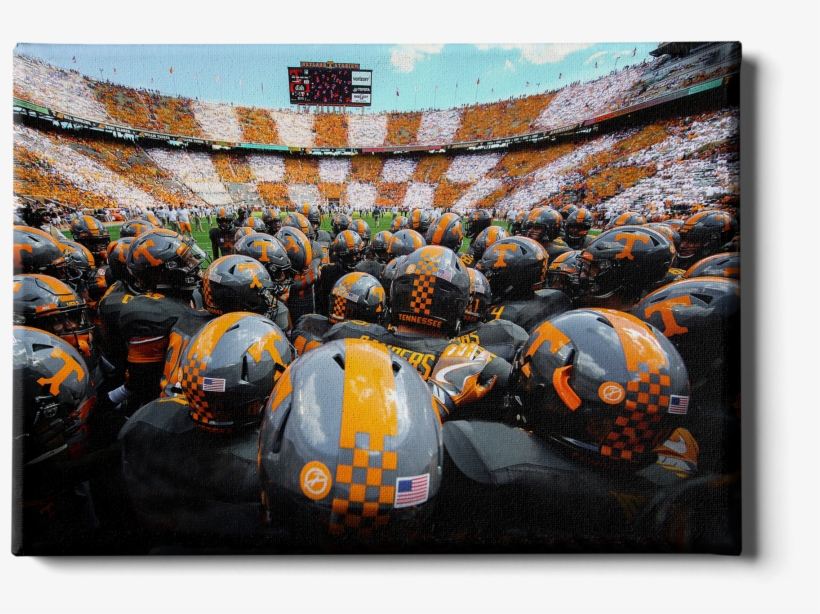Tennessee Volunteers Running Onto The Field Tn Vol, transparent png #3430283
