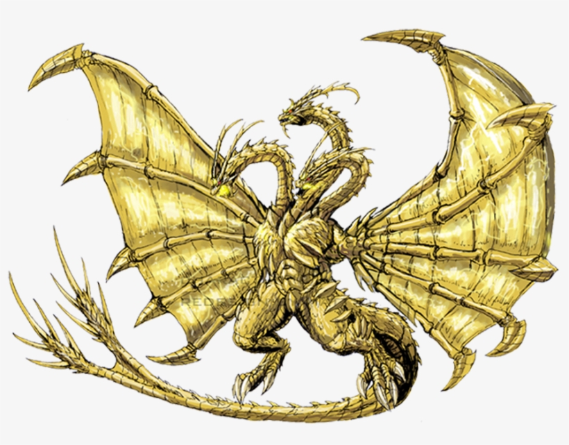 King Ghidorah - Godzilla Neo King Ghidorah, transparent png #3430416