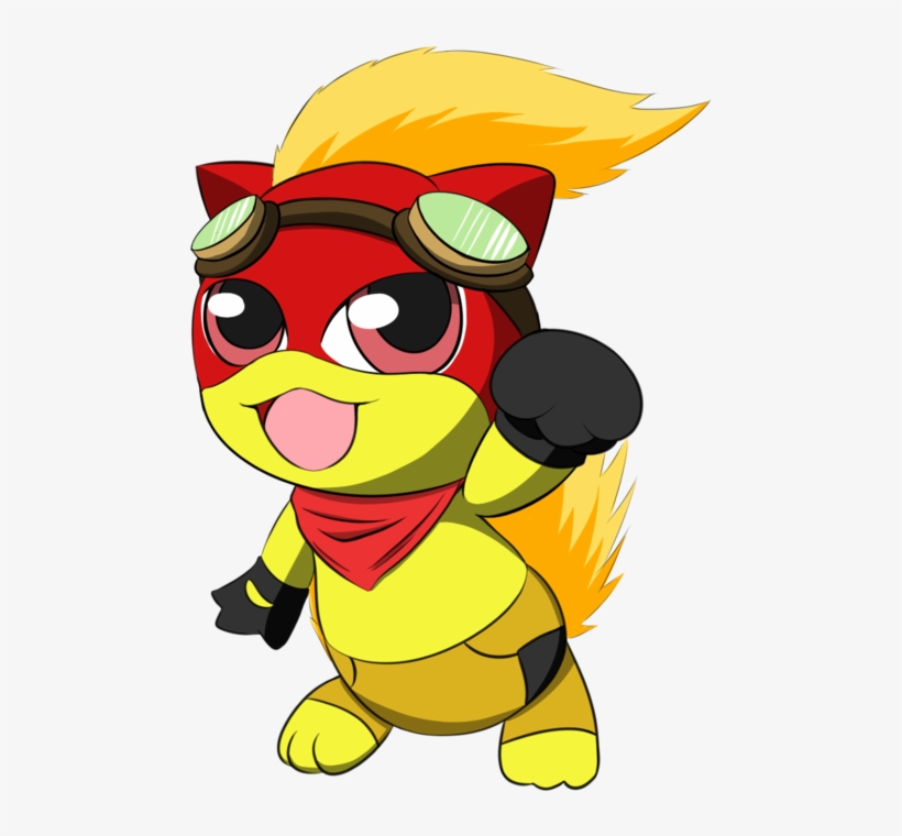 Fuse The Quilava Fan Art - Art, transparent png #3430727