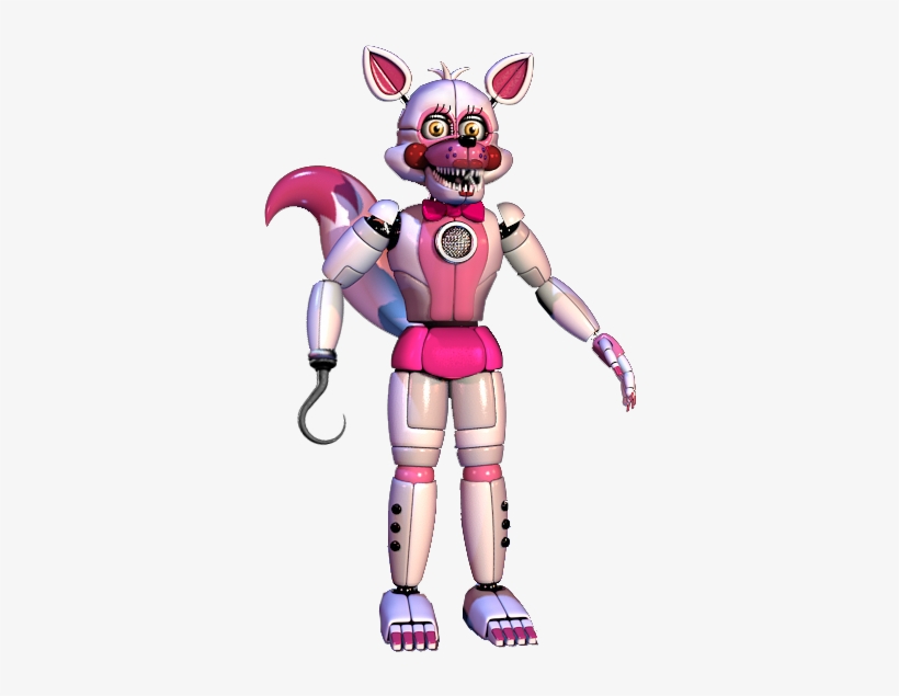 Freetoedit Funtime Toy Foxy Fnaf Fnaf2 Mangle Toyfoxy - Five Nights At Freddy's Lolbit, transparent png #3430780