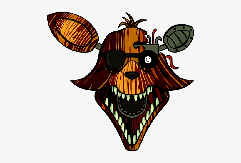 Fnaf 3 Phantom Foxy - Fnaf Phantom Foxy Drawing, transparent png #3430802