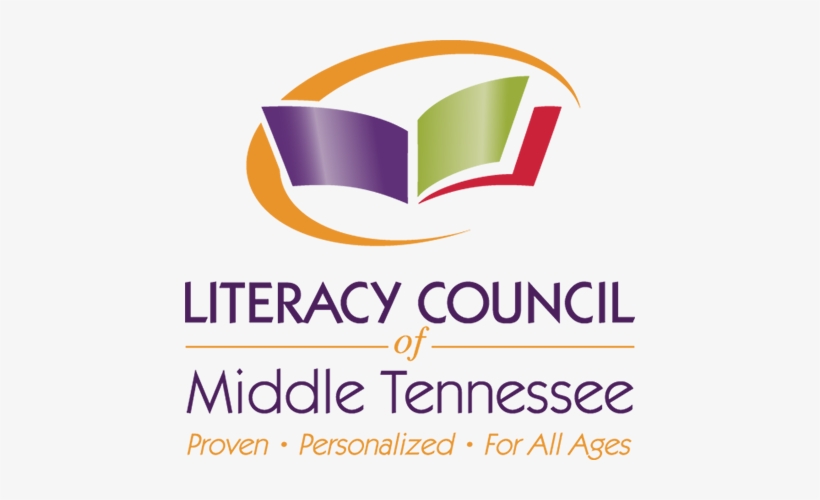 Lcmt Logo Rgb Alphav2 - Literacy Council Of Middle Tennessee, transparent png #3430921