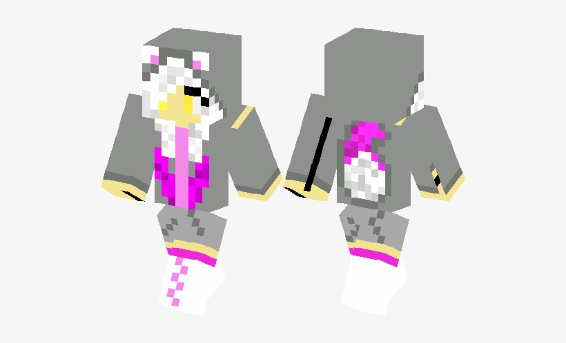 Funtime Foxy - Tangle Fnaf Minecraft Skin, transparent png #3431036