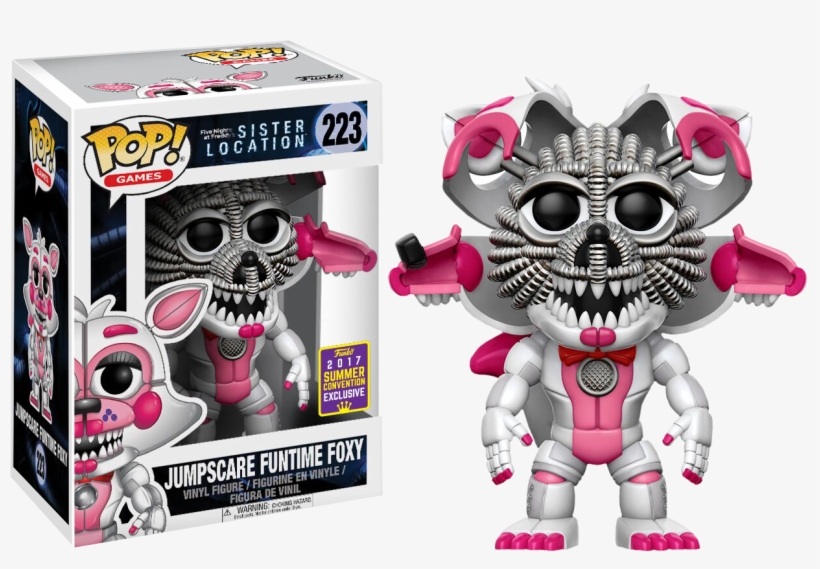 Five - Funtime Foxy Pop Figure, transparent png #3431118