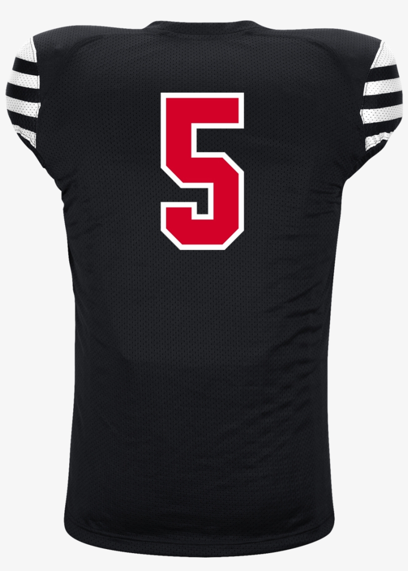 Adidas Stock Audible Football Jersey, Back View - Active Shirt, transparent png #3431176