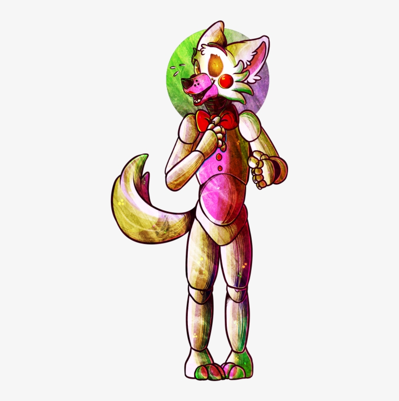 Full Body Mangle Game Calls, Freddy S, Fnaf Sl, Five - Gif Yiff De Mangle, transparent png #3431227