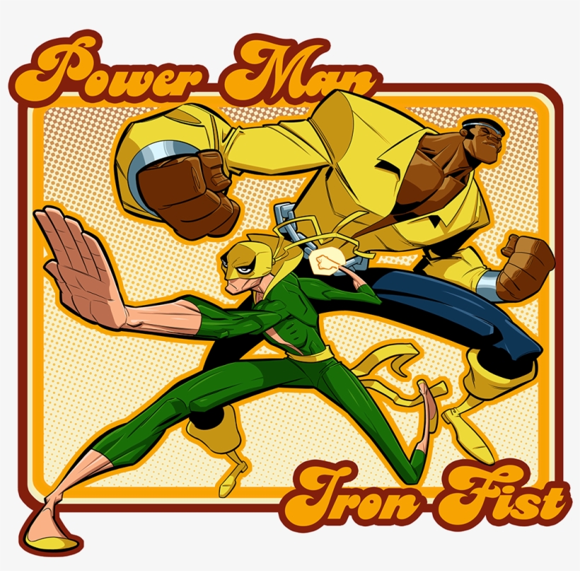 Power Man Iron Fist - Power Man And Iron Fist, transparent png #3431329