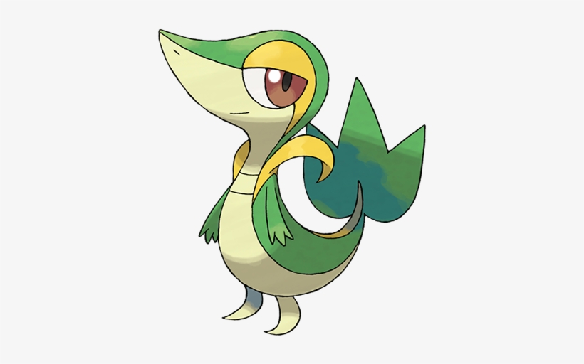 Snivy - Pokemon Black And White Snivy, transparent png #3431570