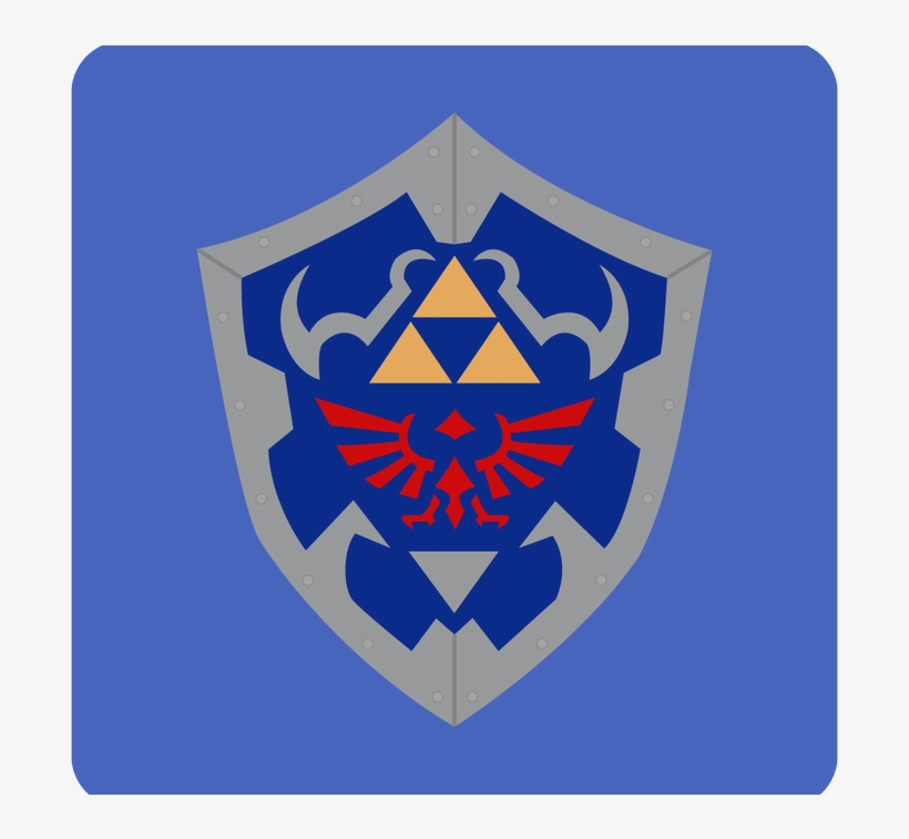 #zelda #hylian #shieldpic - Triforce Link Zelda Ganon, transparent png #3431760