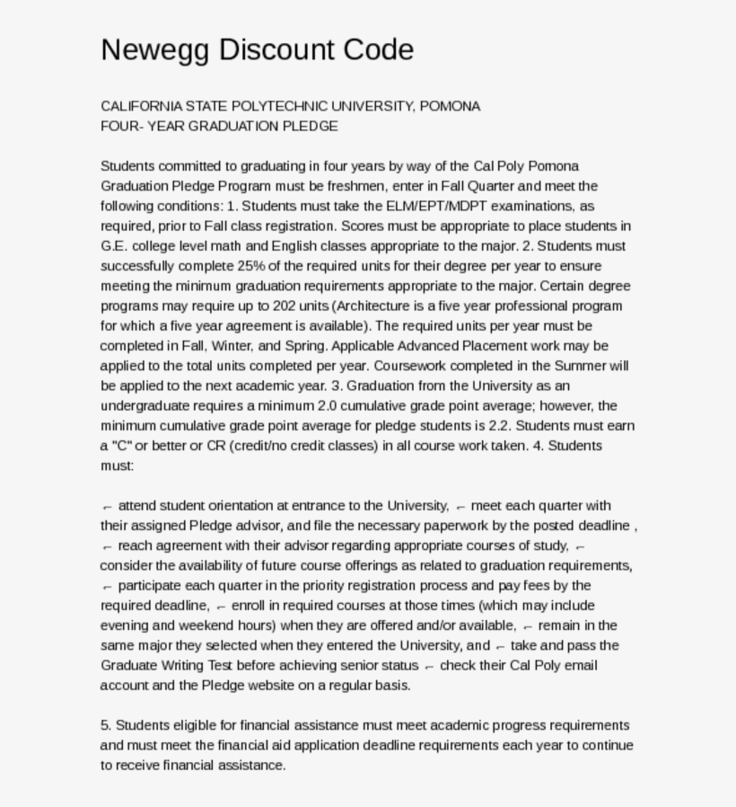 Newegg Discount Codecalifornia State Polytechnic University, - Plaza De San Marcos, transparent png #3431883