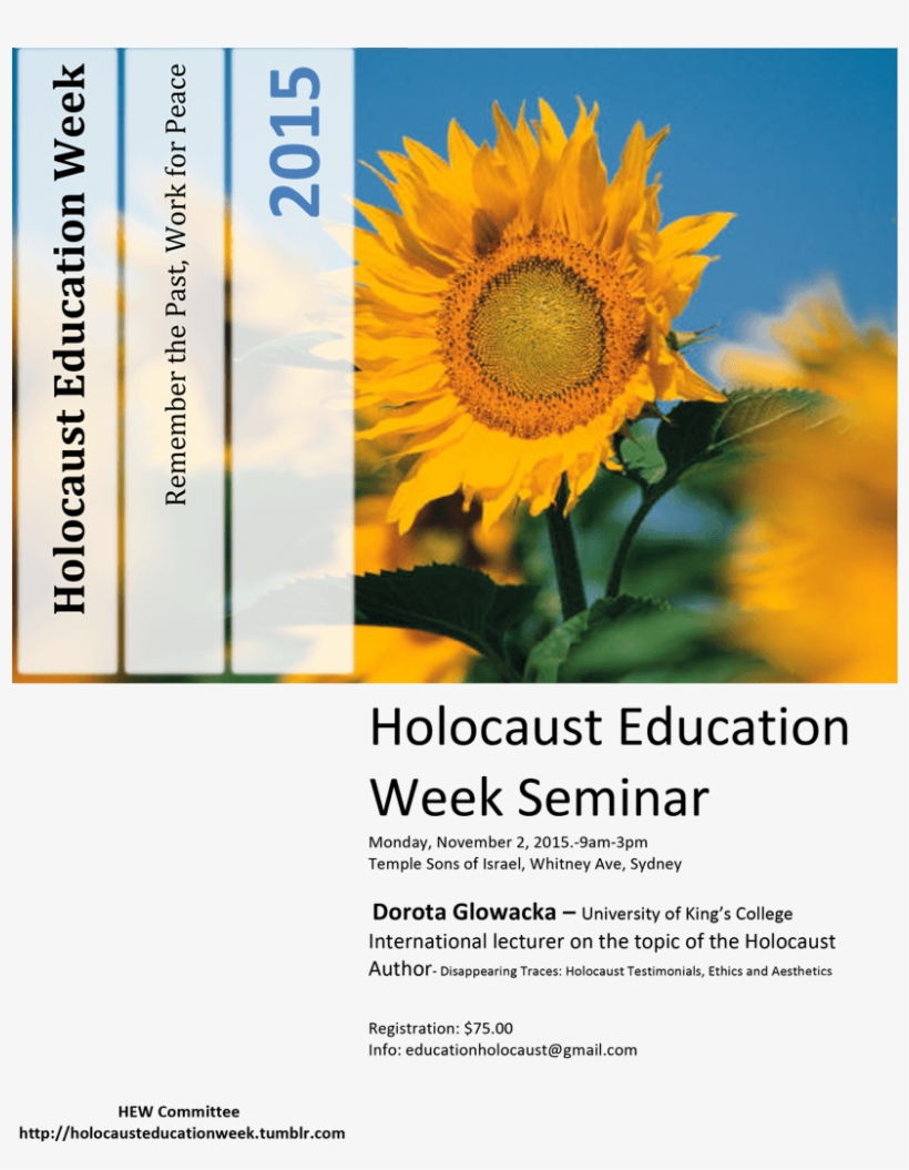 Holocaust Education Week - Congruent Path: A Christian Journey, transparent png #3431958