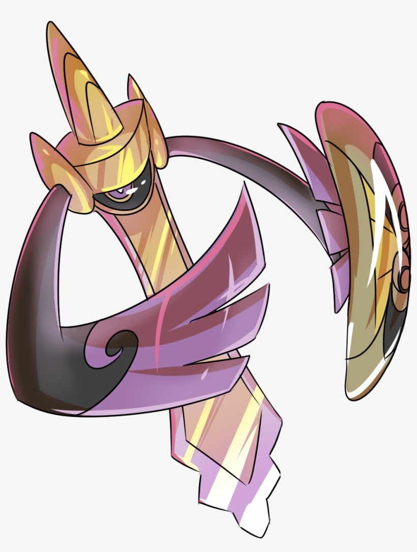 Aegislash - Aegislash Free To Use, transparent png #3432290
