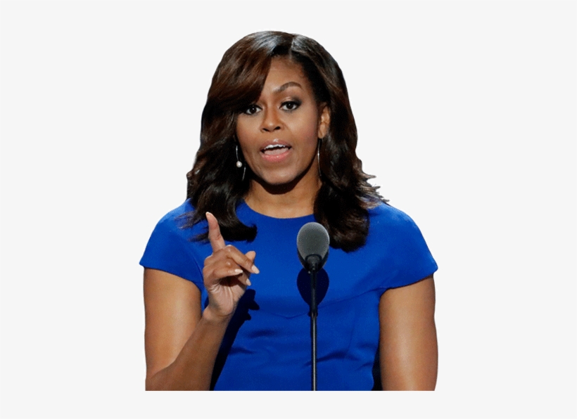 The Free Press Wv - Michelle Obama Pointing Finger, transparent png #3432449