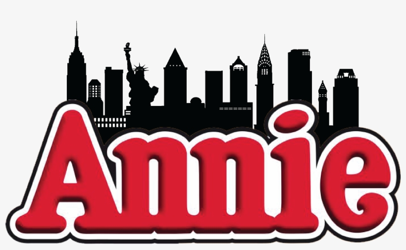 Annie Etc Logo Black White Red Letters - Annie Musical, transparent png #3432527