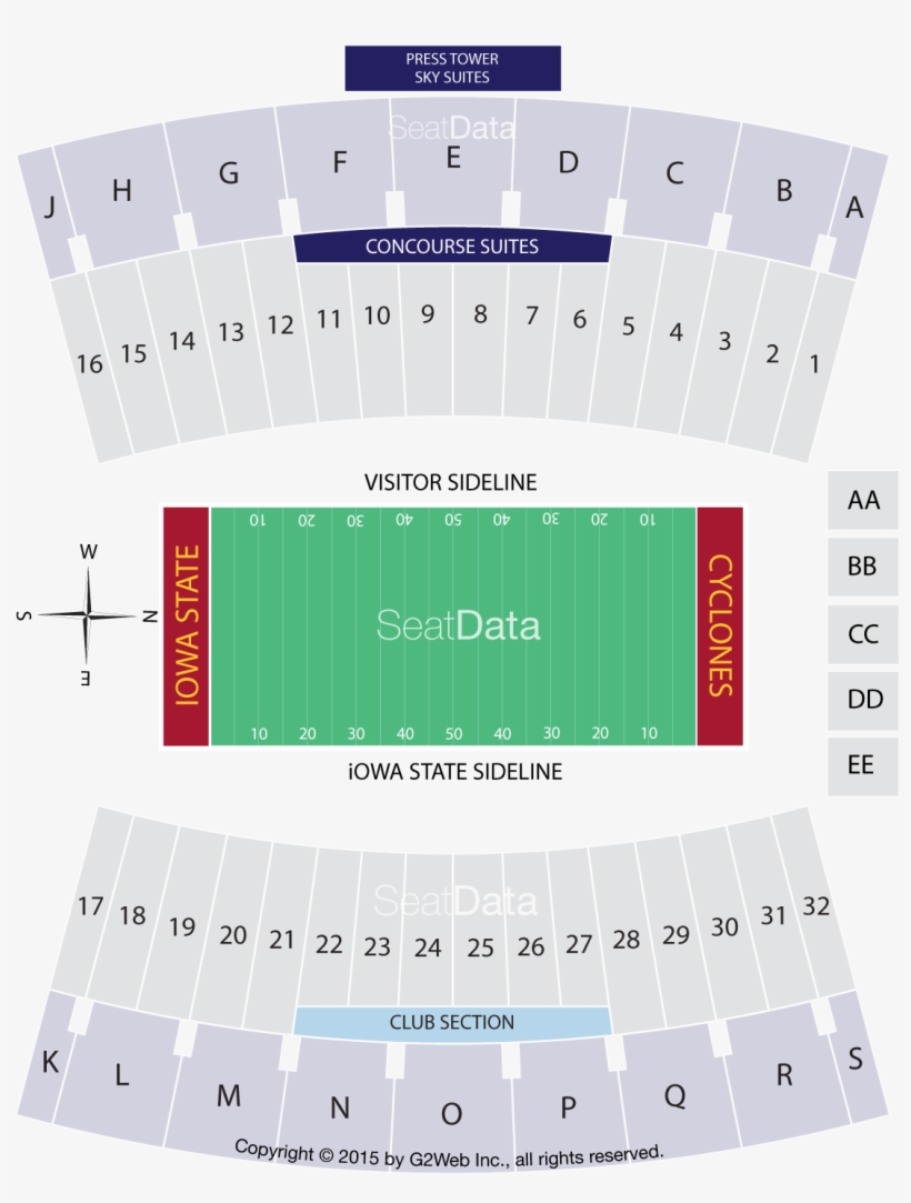 Click Section To See The View - Soccer-specific Stadium, transparent png #3432594