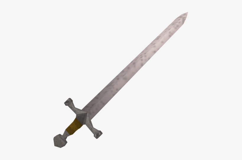Enhanced Excalibur Detail Old - Sword, transparent png #3432832
